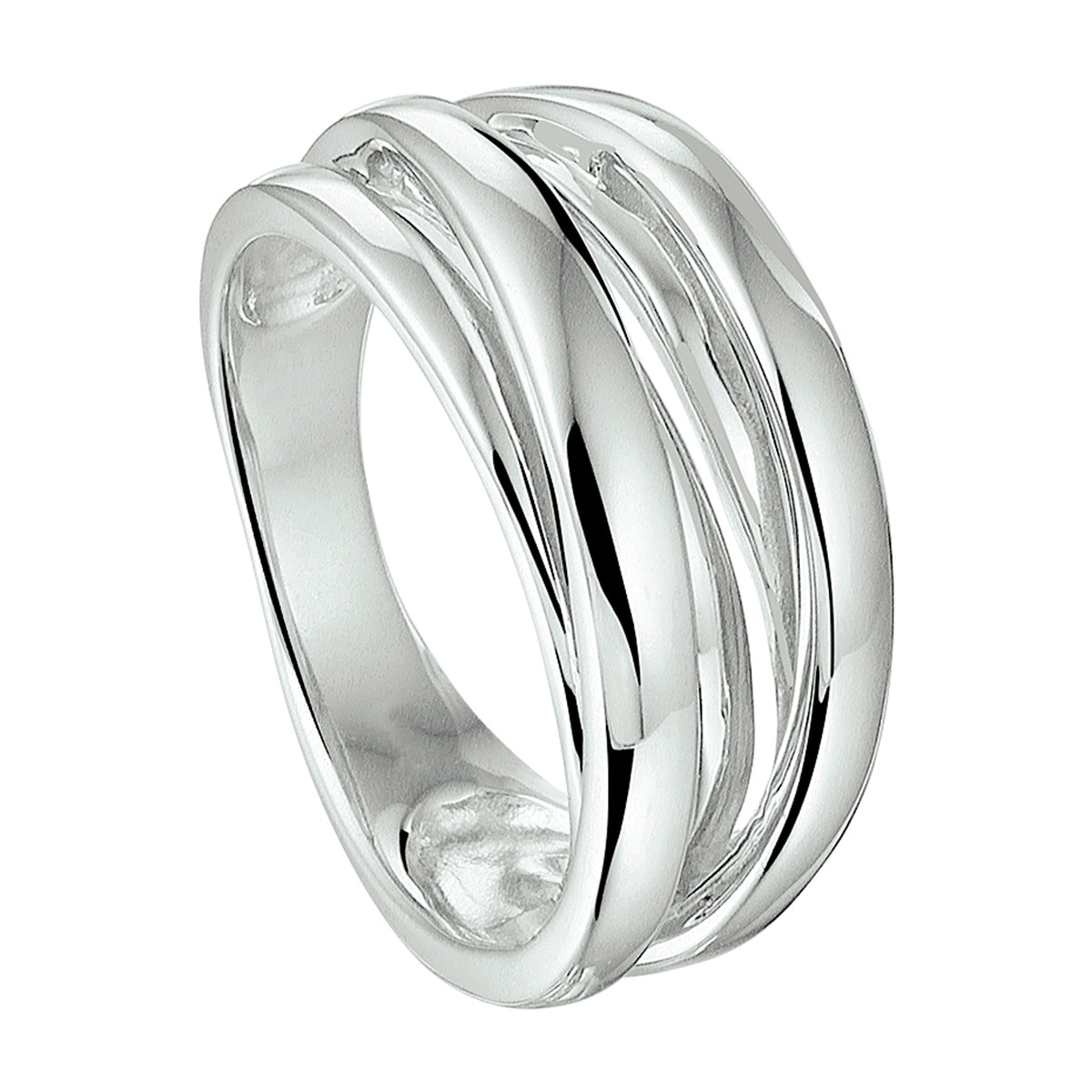 vDam Ring Zilver Gerhodineerd 1328544 Maat 21