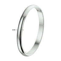 vDam Ring Zilver Gerhodineerd 1328926 Maat 16