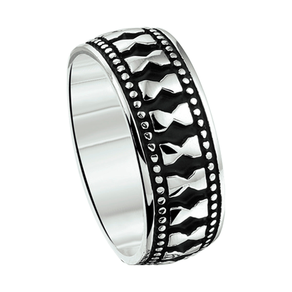 vDam Ring Zilver Gerhodineerd 1335224