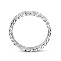 vDam Ring Zilver Gerhodineerd 1335259 Maat 16½