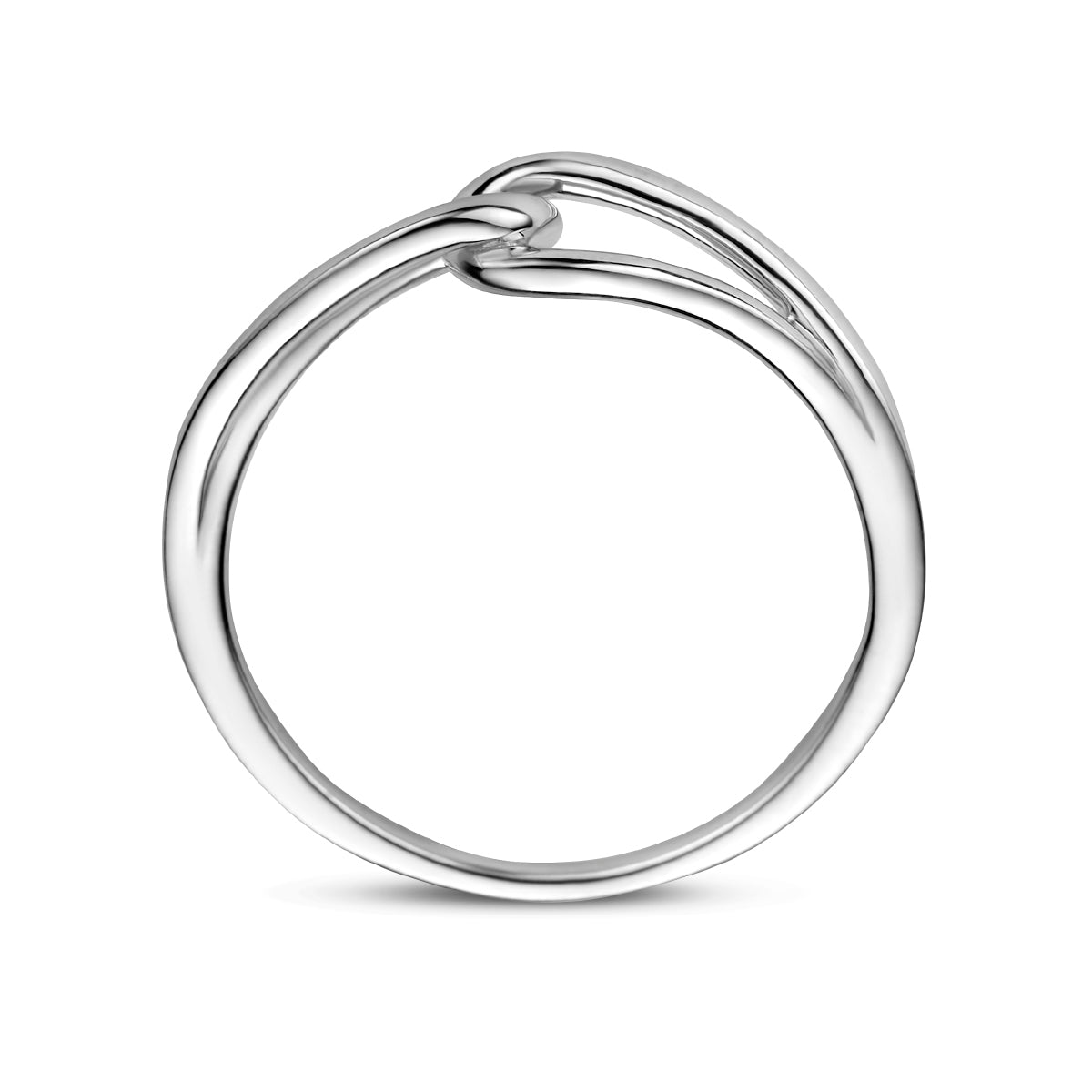 vDam Ring Zilver Gerhodineerd 1335331 Maat 18½