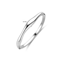 vDam Ring Zilver Gerhodineerd 1338811 Maat 17¼