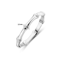 vDam Ring Zilver Gerhodineerd 1339031 Maat 16½