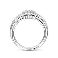 vDam Ring Zilver Gerhodineerd 1339216 Maat 17¼