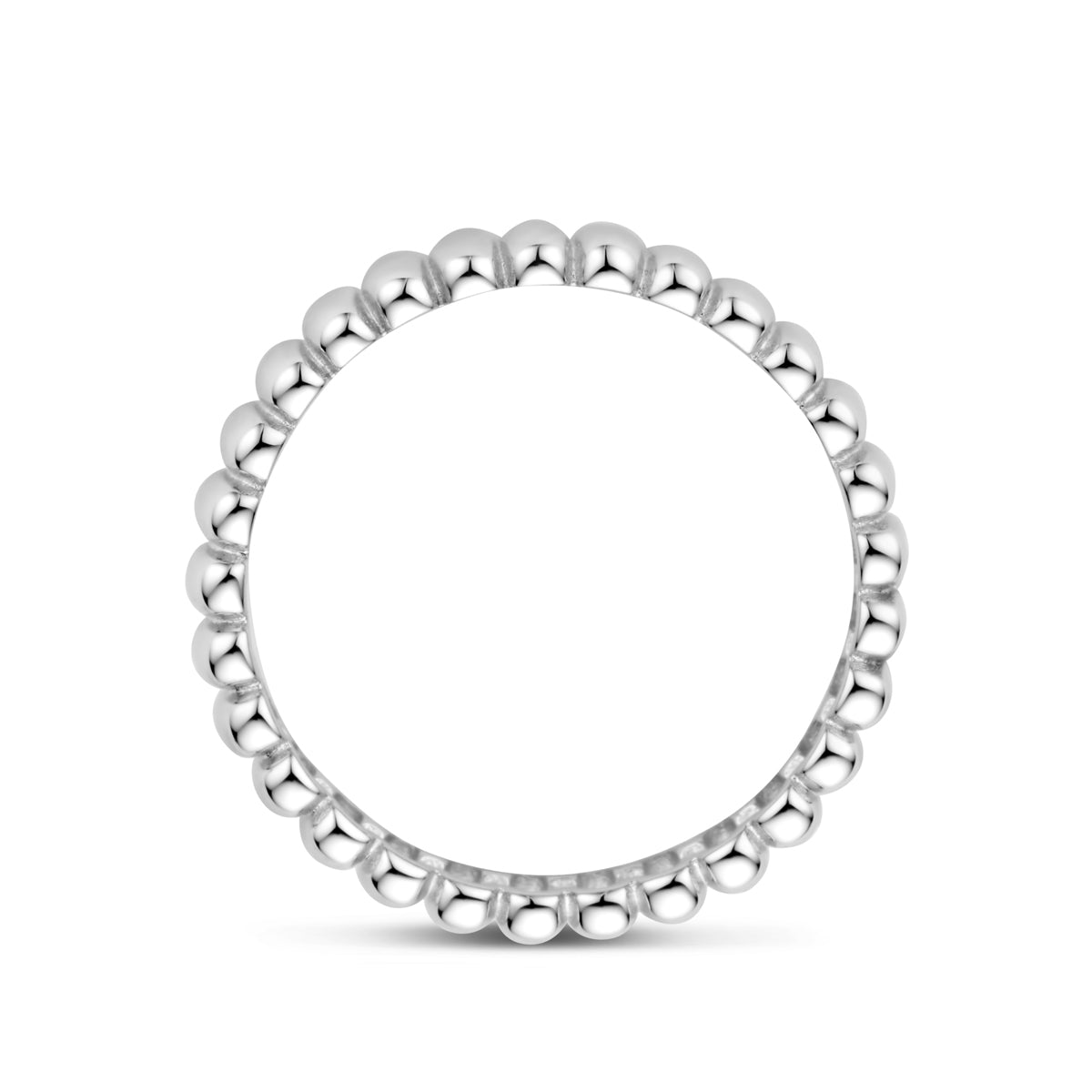 vDam Ring Zilver Gerhodineerd 1339485 Maat 18½