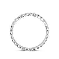 vDam Ring Zilver Gerhodineerd 1339500 Maat 17¼