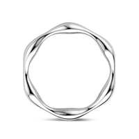 vDam Ring Zilver Gerhodineerd 1339541 Maat 16½