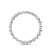 vDam Ring Zilver Gerhodineerd 1339577 Maat 17¼