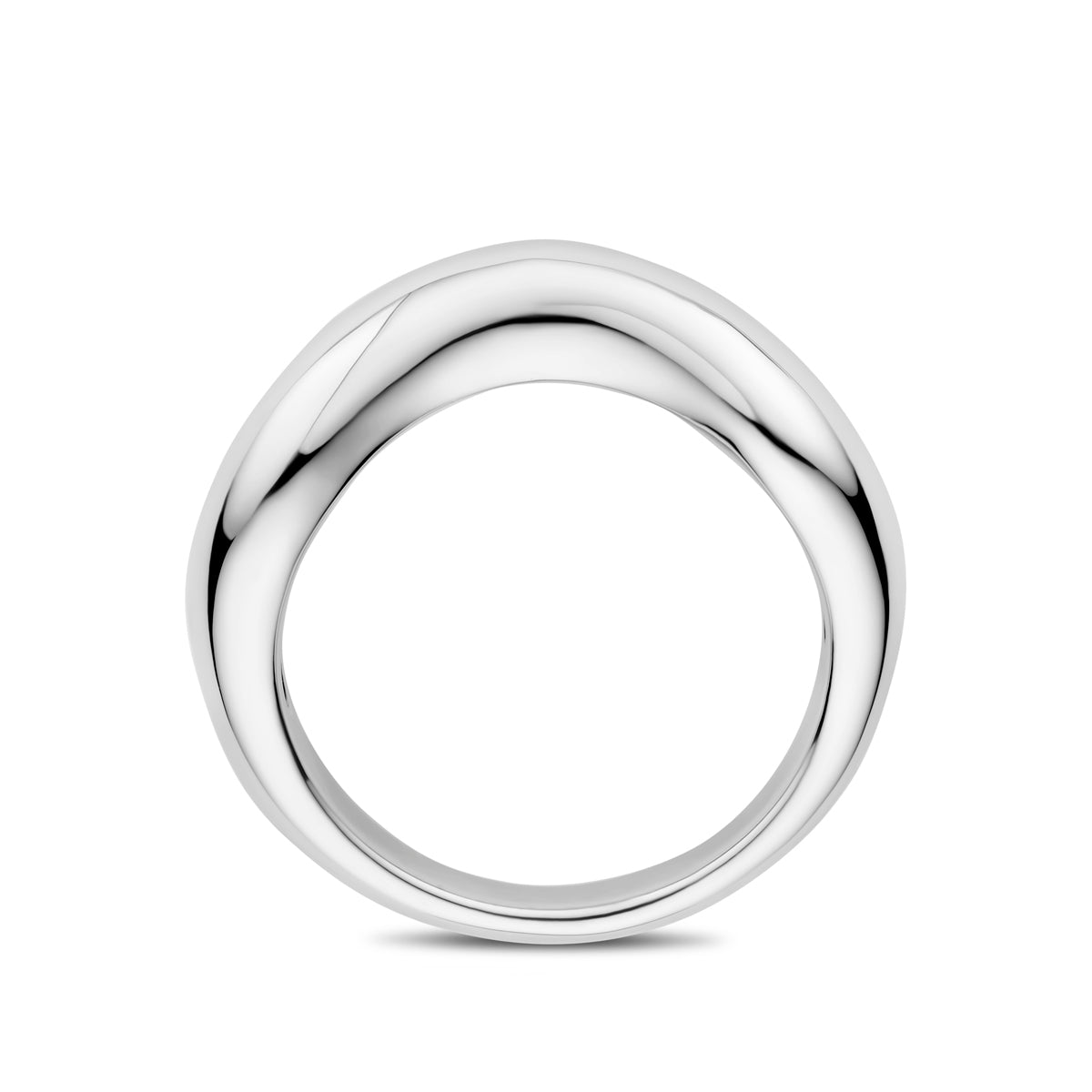 vDam Ring Zilver Gerhodineerd 1339847 Maat 17¾