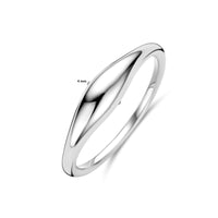 vDam Ring Zilver Gerhodineerd 1340486 Maat 16