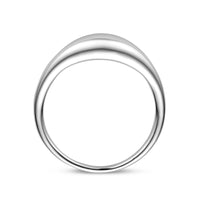 vDam Ring Zilver Gerhodineerd 1340489 Maat 17¾