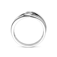 vDam Ring Zilver Gerhodineerd 1341030 Maat 17¼