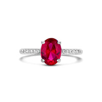 vDam Ring Zirkonia Korund En Zirkonia Zilver Gerhodineerd 1335854 Maat 18½