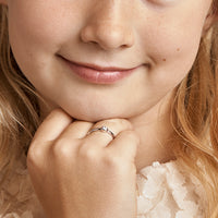 vDam Ring Zirkonia Zilver Gerhodineerd 1325120 Maat 16½