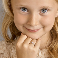 vDam Ring Zirkonia Zilver Gerhodineerd 1325132 Maat 16½