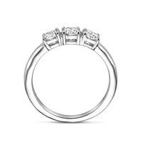 vDam Ring Zirkonia Zilver Gerhodineerd 1326147 Maat 16½