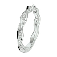 vDam Ring Zirkonia Zilver Gerhodineerd 1328357