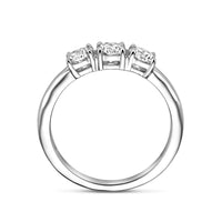 vDam Ring Zirkonia Zilver Gerhodineerd 1328493 Maat 15½