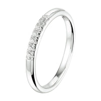 vDam Ring Zirkonia Zilver Gerhodineerd 1333364