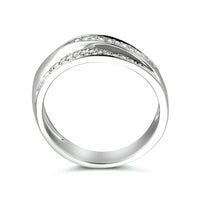 vDam Ring Zirkonia Zilver Gerhodineerd 1333738 Maat 18½