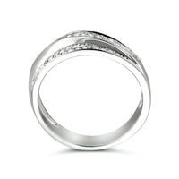 vDam Ring Zirkonia Zilver Gerhodineerd 1333739 Maat 19