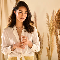 vDam Ring Zirkonia Zilver Gerhodineerd 1334928 Maat 17¾