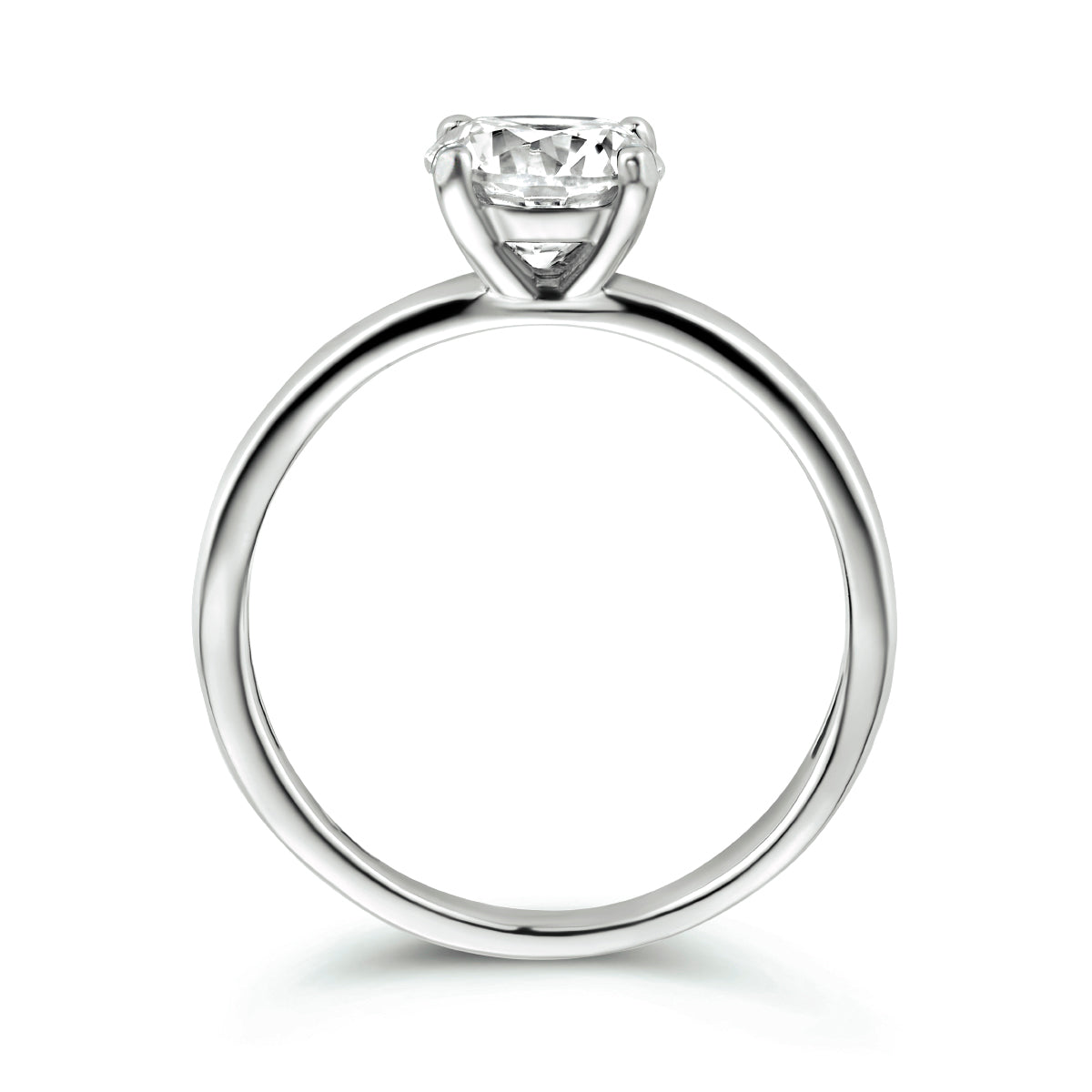 vDam Ring Zirkonia Zilver Gerhodineerd 1334930 Maat 19