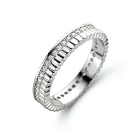 vDam Ring Zirkonia Zilver Gerhodineerd 1335000