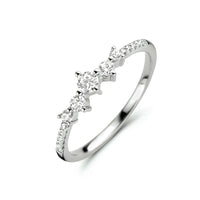 vDam Ring Zirkonia Zilver Gerhodineerd 1335008