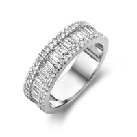 vDam Ring Zirkonia Zilver Gerhodineerd 1335889