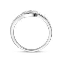 vDam Ring Zirkonia Zilver Gerhodineerd 1336100 Maat 17¼