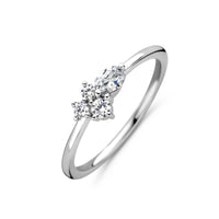 vDam Ring Zirkonia Zilver Gerhodineerd 1337645