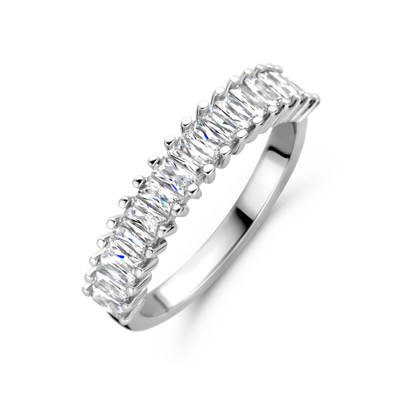 vDam Ring Zirkonia Zilver Gerhodineerd 1337649