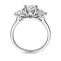 vDam Ring Zirkonia Zilver Gerhodineerd 1338299 Maat 16½