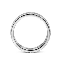 vDam Ring Zirkonia Zilver Gerhodineerd 1338349 Maat 19