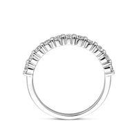 vDam Ring Zirkonia Zilver Gerhodineerd 1338776 Maat 17¾