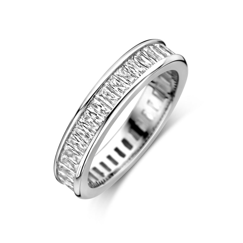 vDam Ring Zirkonia Zilver Gerhodineerd 1338781