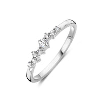 vDam Ring Zirkonia Zilver Gerhodineerd 1339019