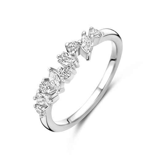 vDam Ring Zirkonia Zilver Gerhodineerd 1339136
