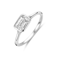 vDam Ring Zirkonia Zilver Gerhodineerd 1339206