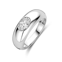 vDam Ring Zirkonia Zilver Gerhodineerd 1339223