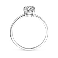 vDam Ring Zirkonia Zilver Gerhodineerd 1339371 Maat 17¾