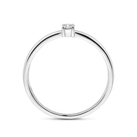 vDam Ring Zirkonia Zilver Gerhodineerd 1339765 Maat 17¾