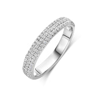 vDam Ring Zirkonia Zilver Gerhodineerd 1339976