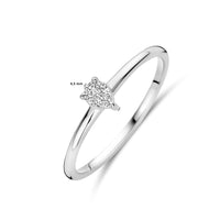 vDam Ring Zirkonia Zilver Gerhodineerd 1339990 Maat 16½