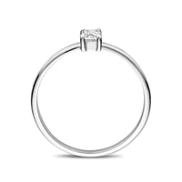 vDam Ring Zirkonia Zilver Gerhodineerd 1340000 Maat 16½