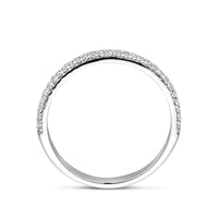 vDam Ring Zirkonia Zilver Gerhodineerd 1340741 Maat 17¾