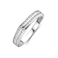 vDam Ring Zirkonia Zilver Gerhodineerd 1340779