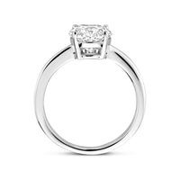 vDam Ring Zirkonia Zilver Gerhodineerd 1340908 Maat 17¾