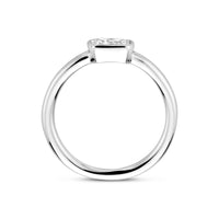 vDam Ring Zirkonia Zilver Gerhodineerd 1340918 Maat 17¾